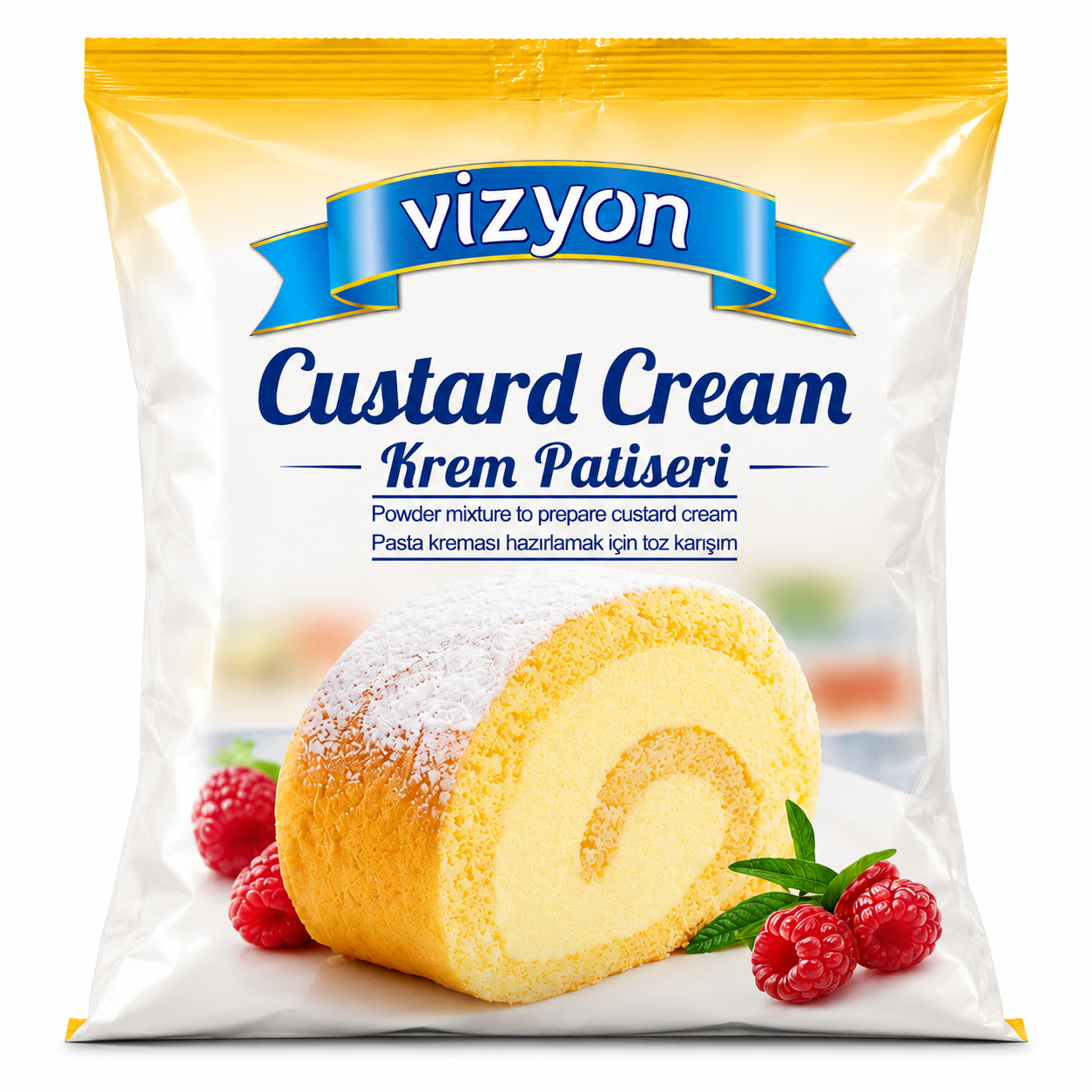 Vizyon Custard Cream Mix Powder 1 kg
