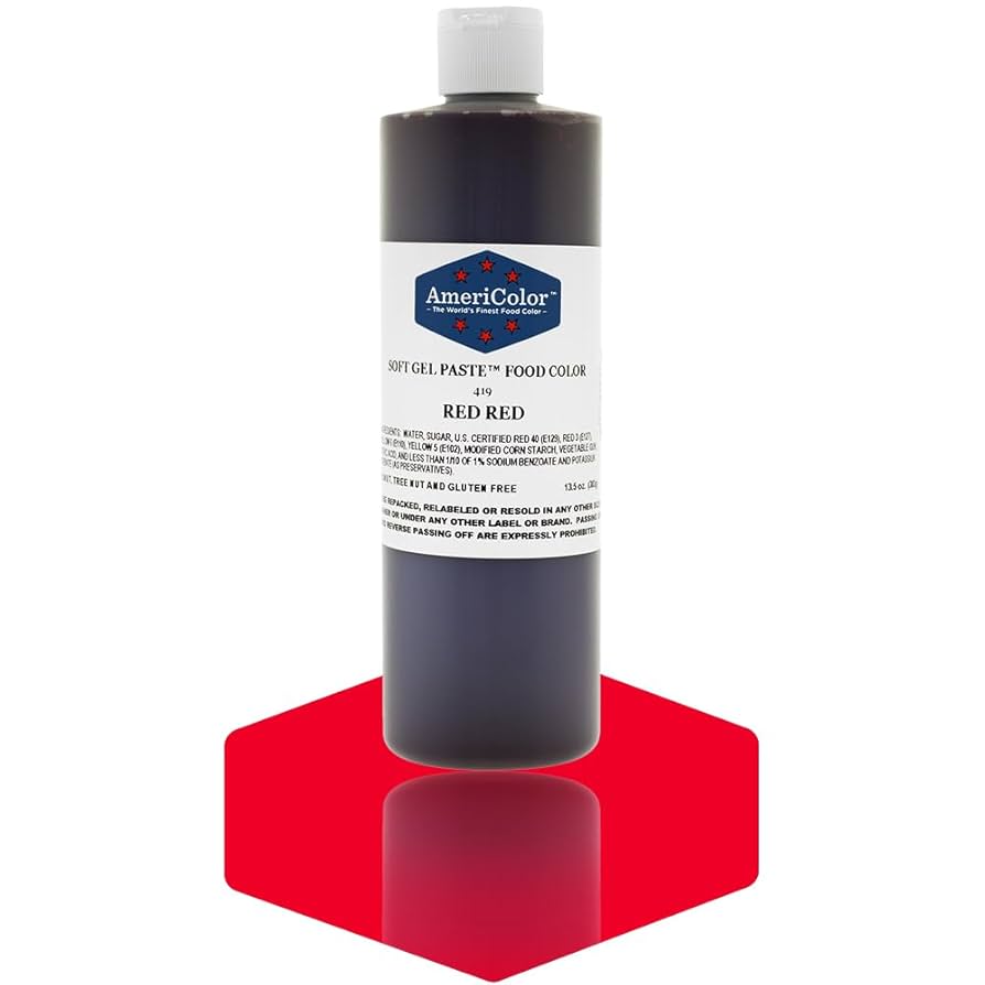 AmeriColor - Soft Gel Paste Food (Red Red)