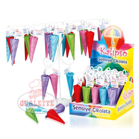 Umbrella Milk Chocolate 750g 25 pcs Box