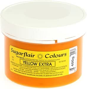 Sugarflair Paste Colour Yellow Extra - 400 gr