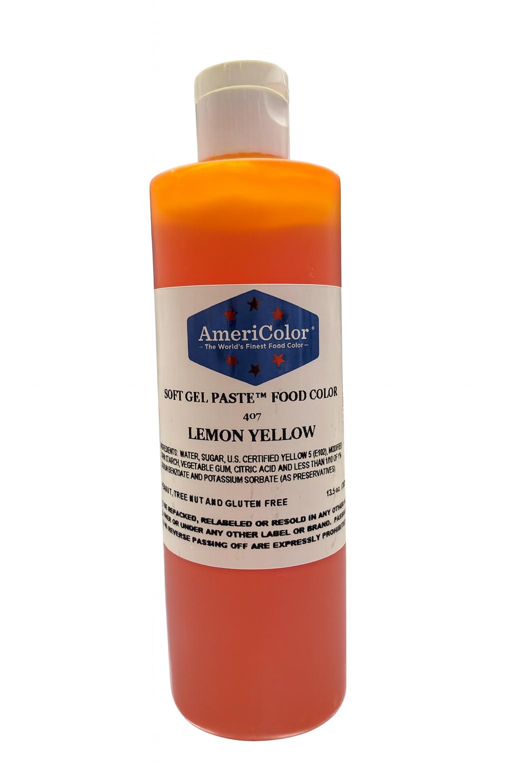 AmeriColor - Soft Gel Paste Food (Lemon Yellow)