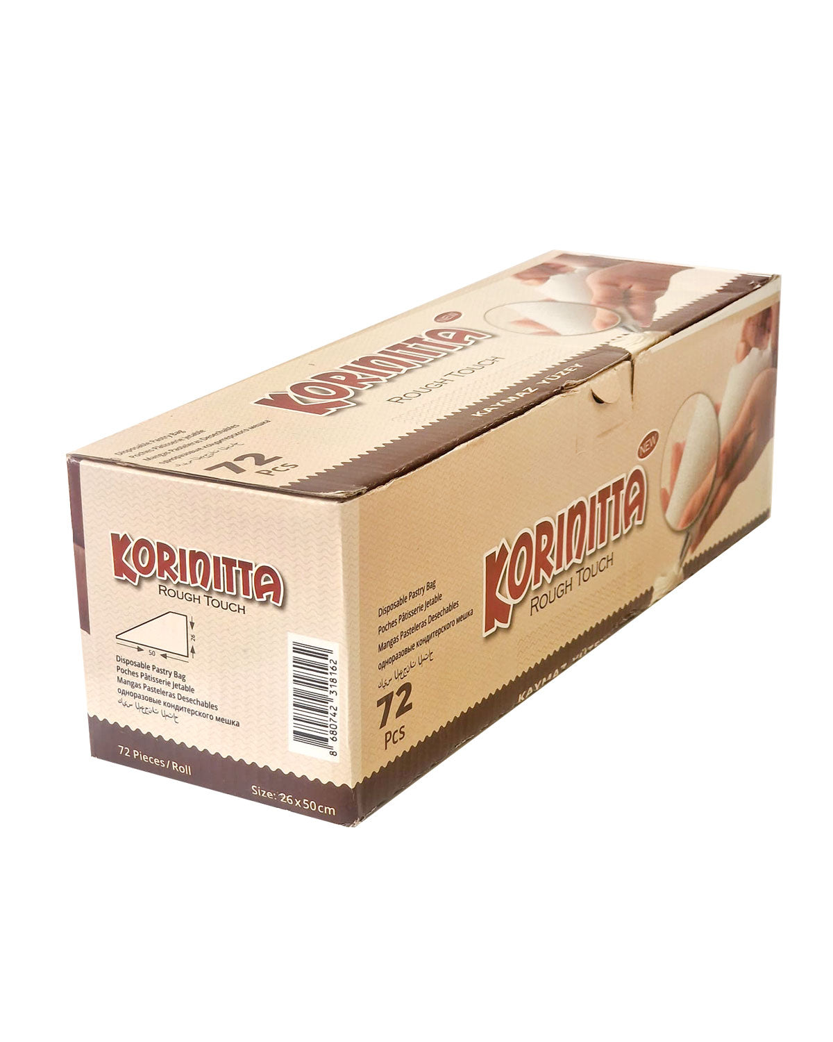 Disposable pastry cream Piping Bag Korinitta 72 pcs