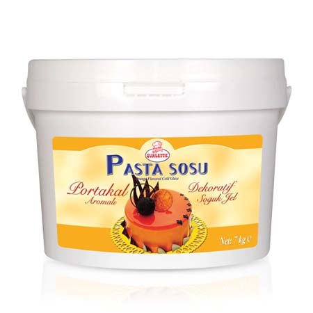 Katsan Ovalette Orange Flavored Cold Glaze 7 kg