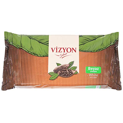 Vizyon White Couverture Chocolate Block 2.5kg
