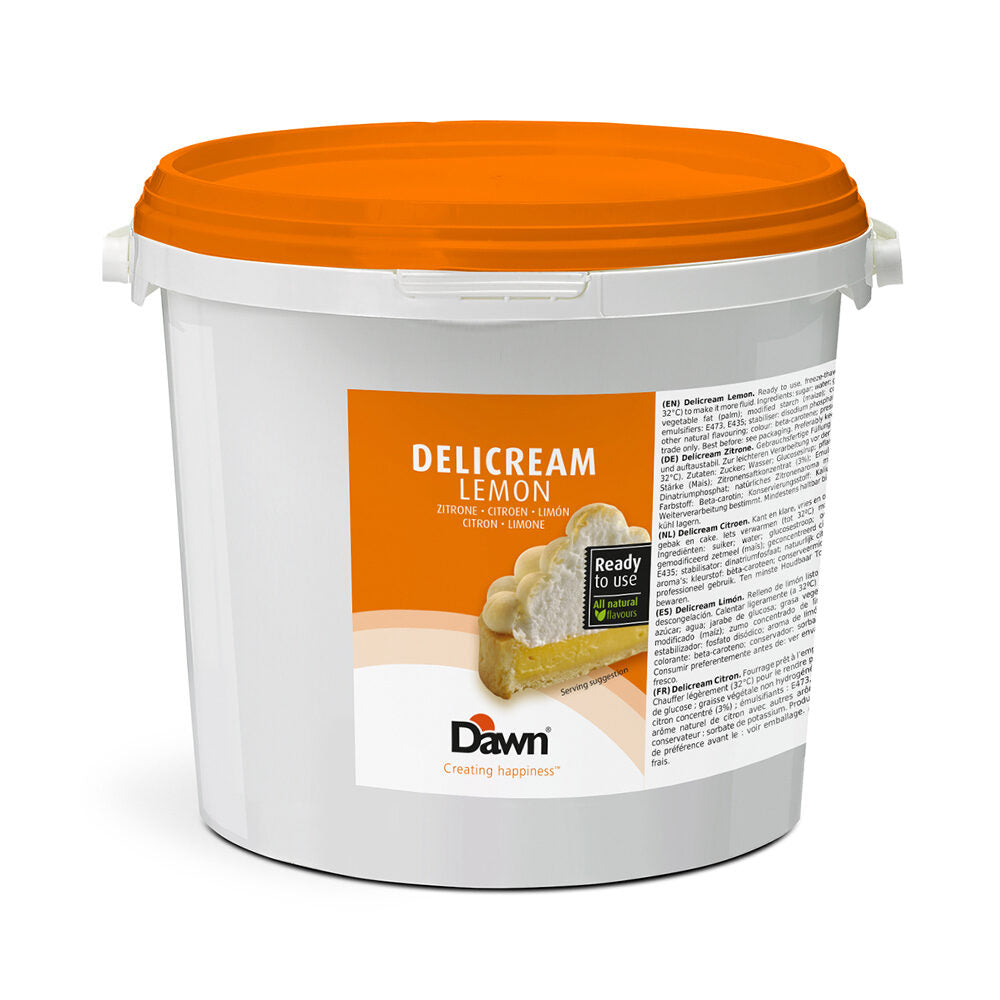 Dawn Lemon Delicream Filling 6kg