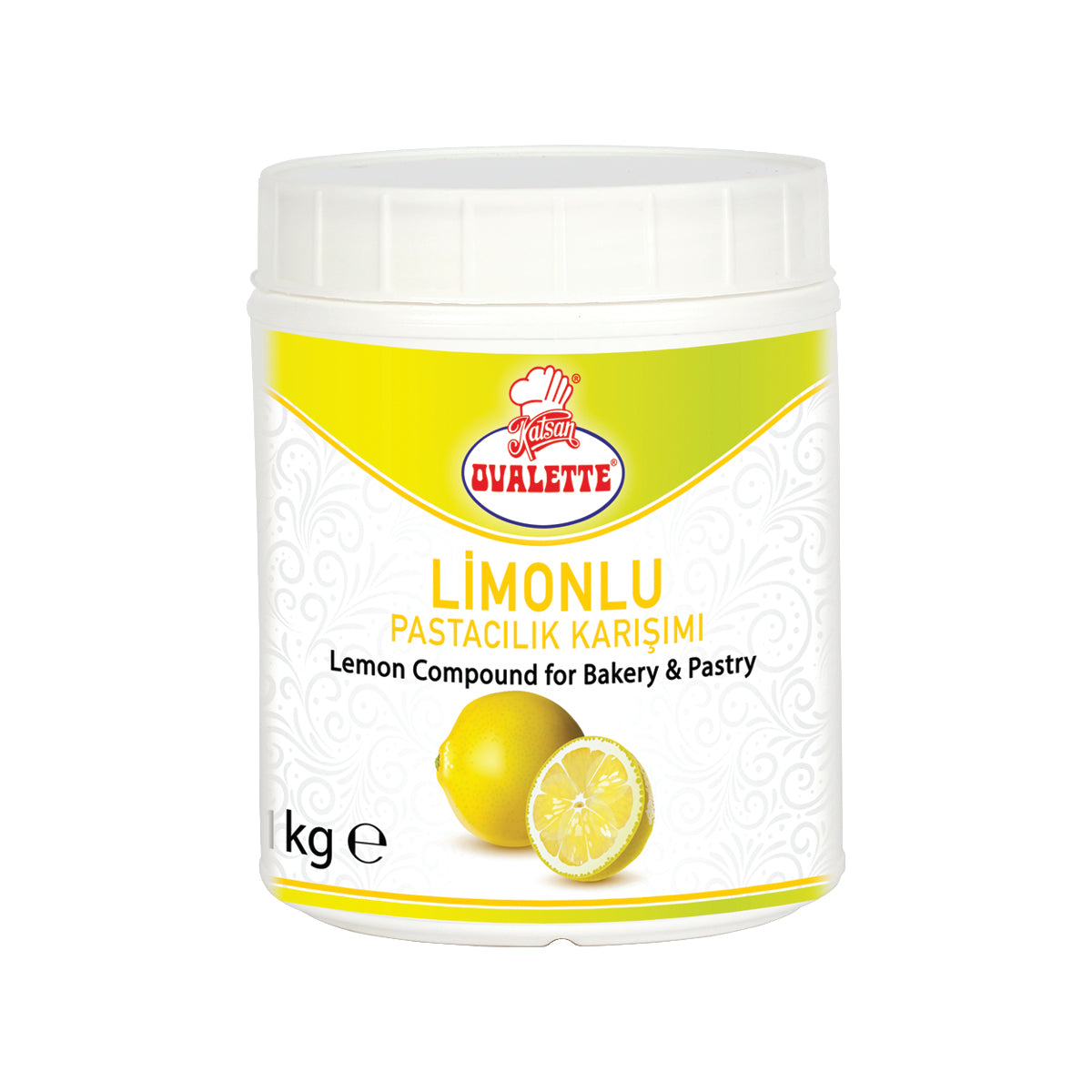 Katsan Ovalette Lemon Flavored Compound For Pastry 1 kg