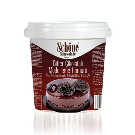 Schöne Silver Dark Chocolate Modeling Paste 1 kg