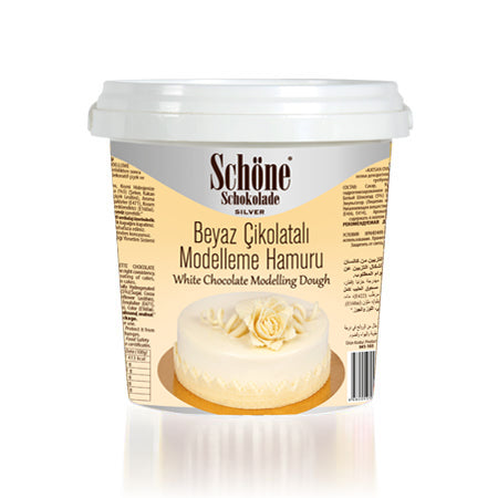 Schöne Silver White Chocolate Modeling Paste 1 kg