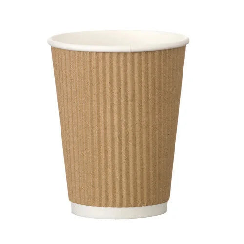 12oz Ripple Wall Paper Cup 500 Pcs