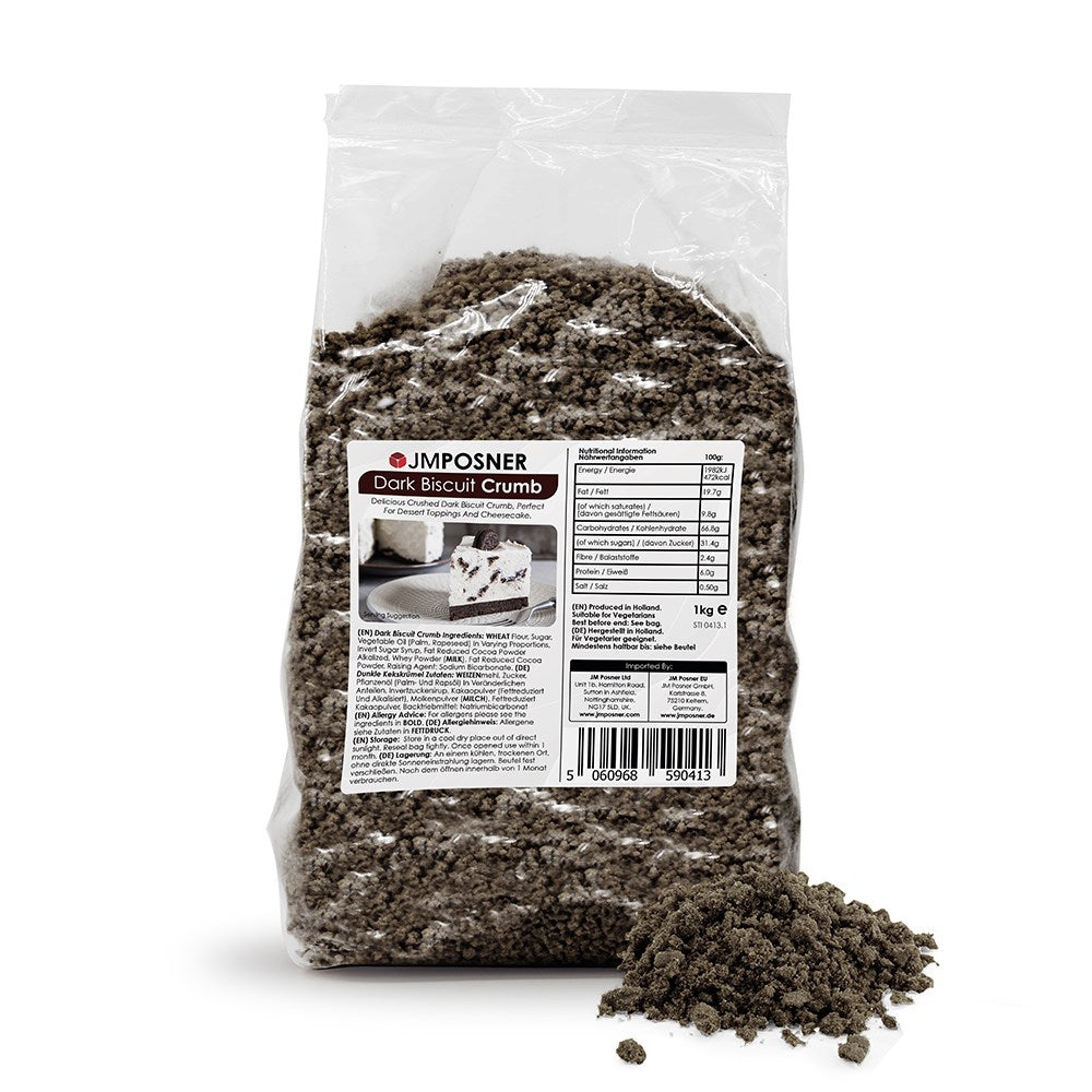 Dark Cookie Crumb - 1kg Bag