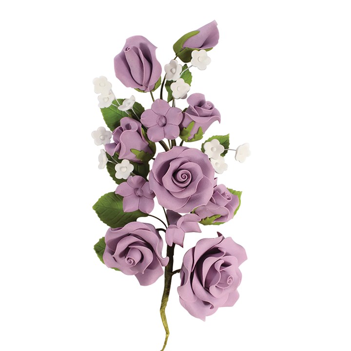 Gum Paste Spray Lilac Rose 170 mm