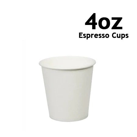 4oz Espresso White Cups x1,000