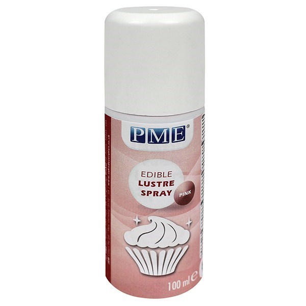 Pme Edible Lustre Spray - Pink 100 ml