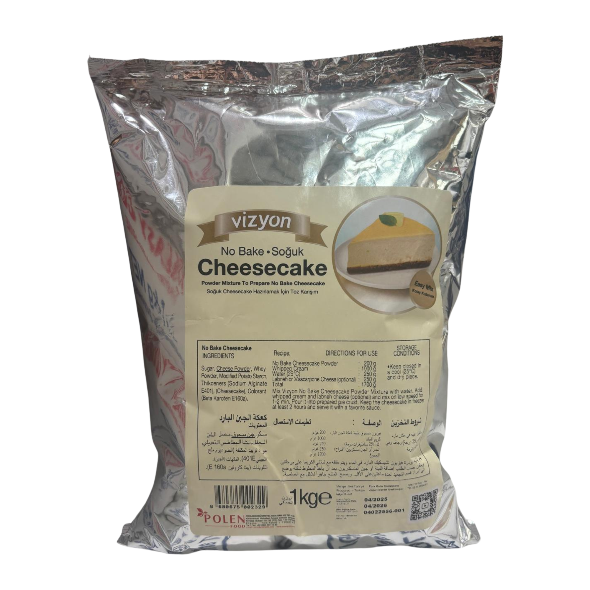 Vizyon Cheesecake Charlotte Powder Mixture