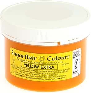 Sugarflair Paste Colour Yellow Extra - 400 gr