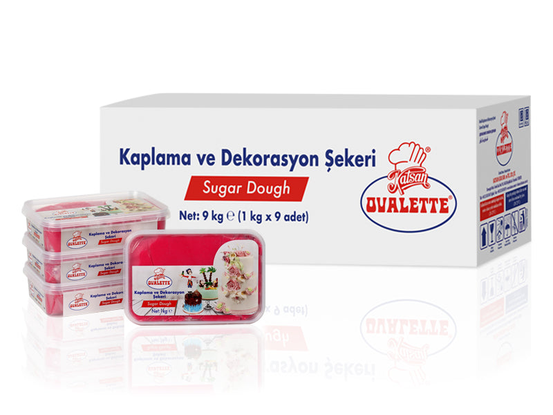 Katsan Ovalette Sugar Paste Icing Fuchsia 1 kg