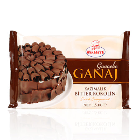 Katsan Ovalette Dark Compound Ganache 1,5 kg