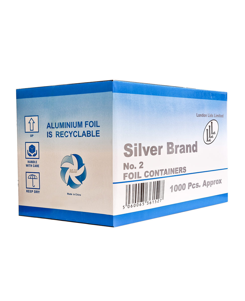 Aluminum Foil Container No: 2 1000 pcs