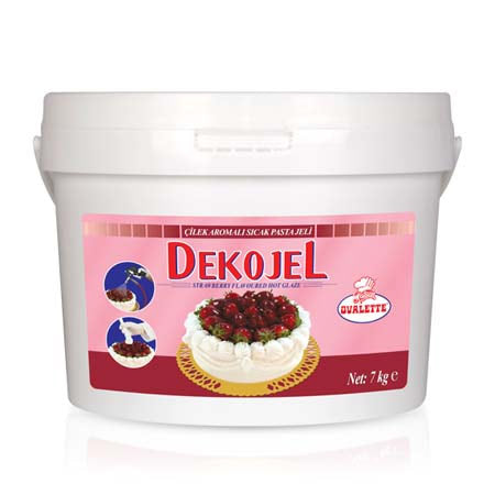 Dekojel Strawberry Flavored Hot Glaze 7 kg