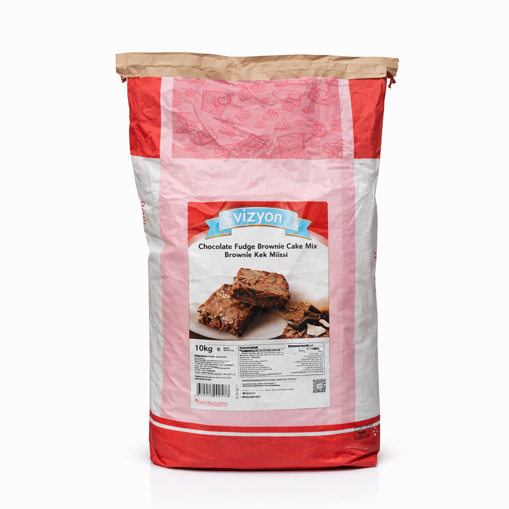 Vizyon Chocolate Fudge Brownie Mix Professional Bakery Blend 10 kg