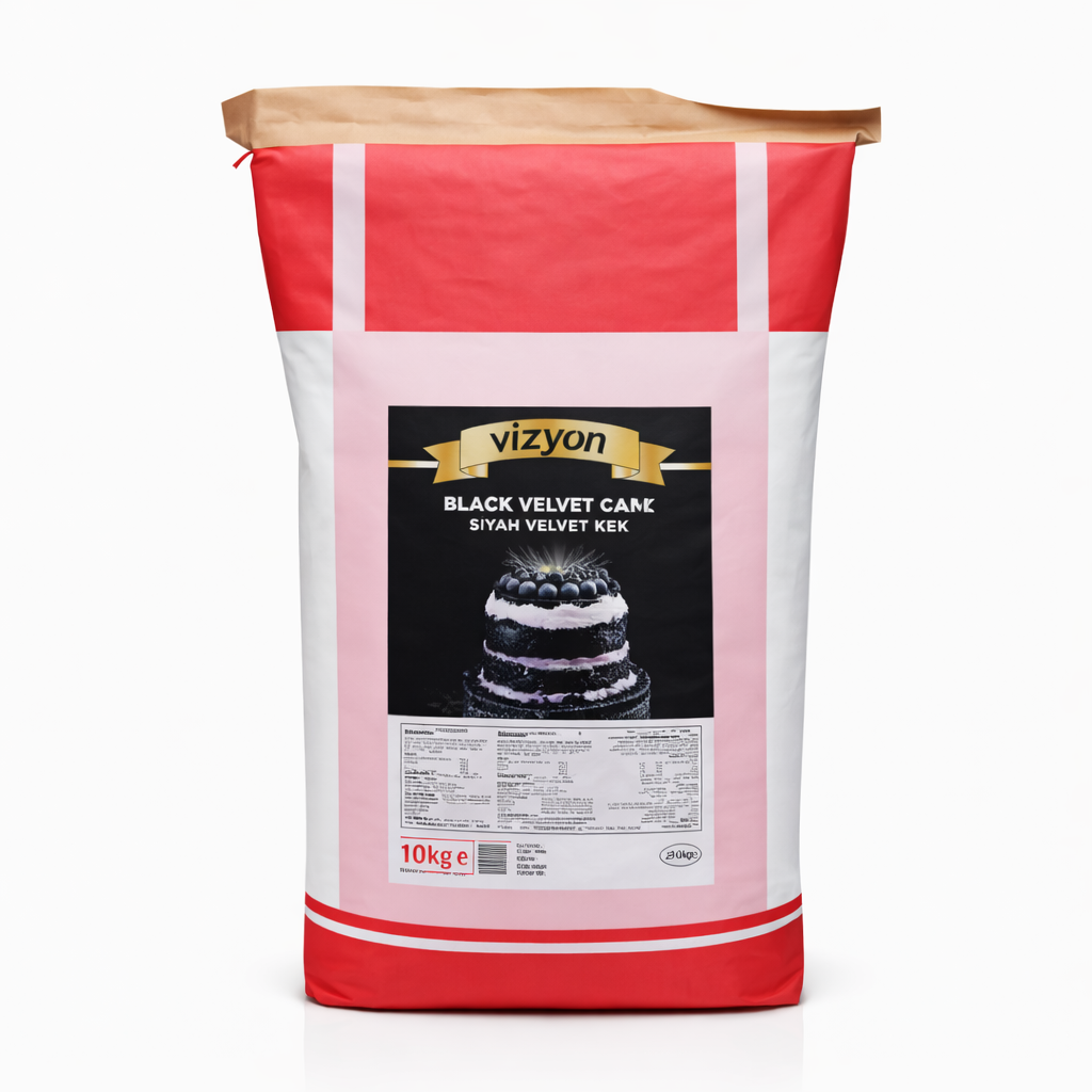 Vizyon Black Velvet Cake Mix Chocolate Flavoured Bakery Blend 10 kg