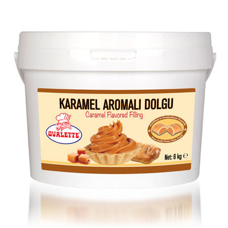 Katsan Ovalette Caramel Flavored Filling 6 kg