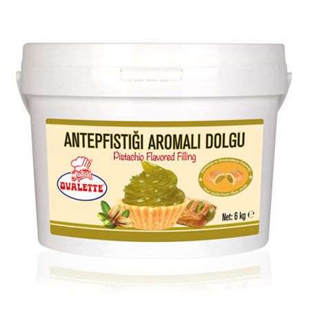 Katsan Ovalette Pistachio Flavored Filling 6 kg