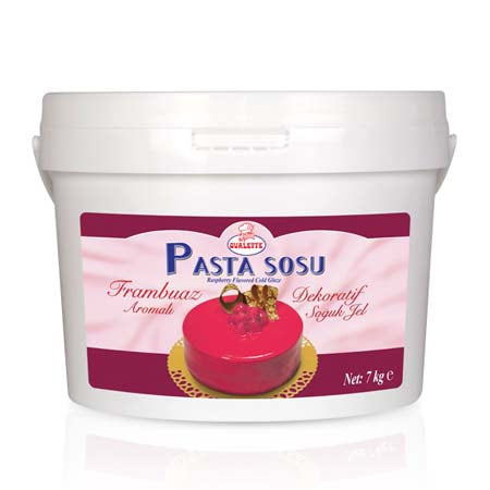 Katsan Ovalette Raspberry Flavored Cold Glaze 7 kg