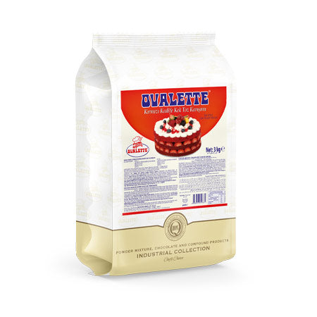 Ovalette Red Velvet Cake Powder Mix 3 kg