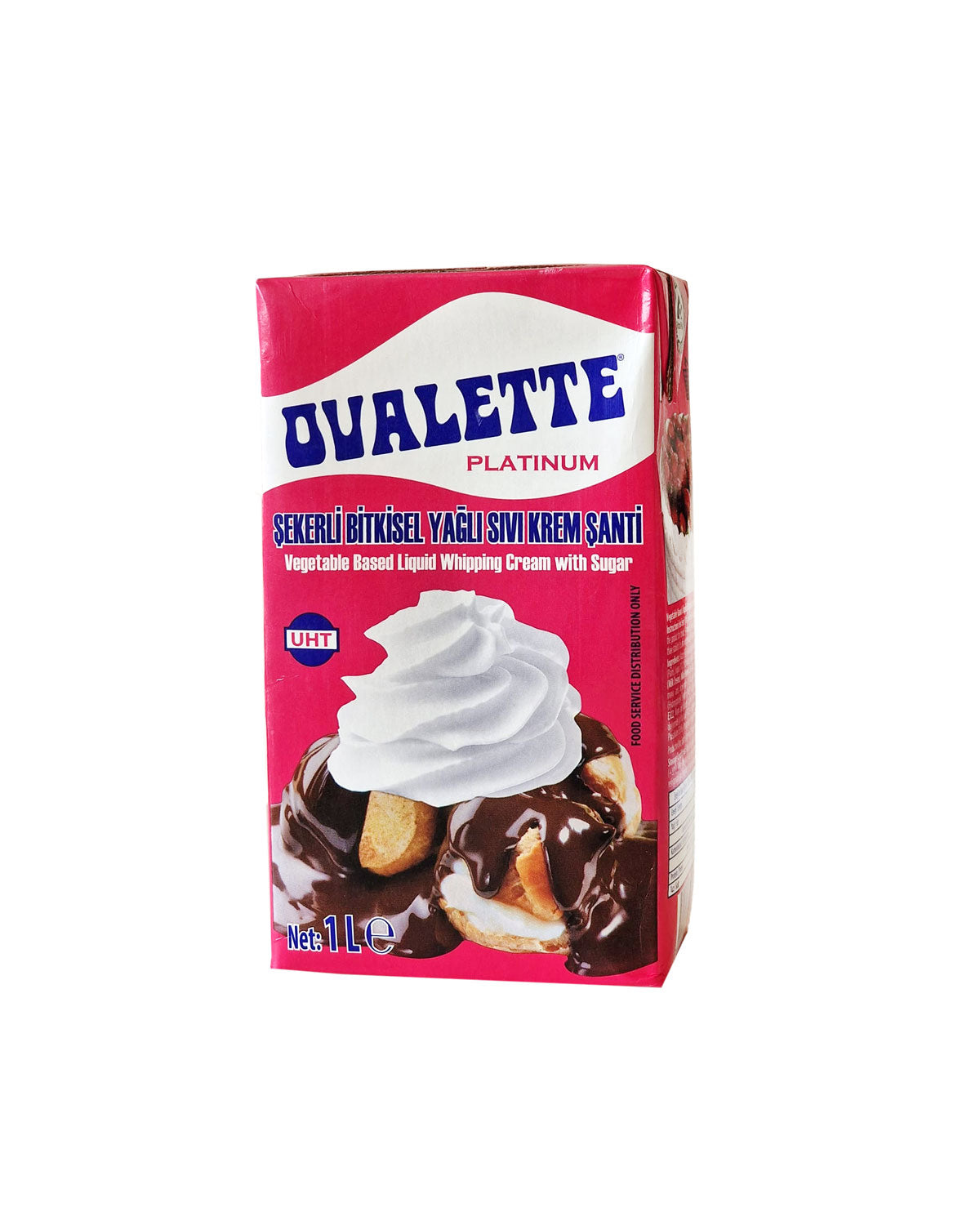 Ovalette Gold Vegetable Whipping Cream With Sugar 1 Lt