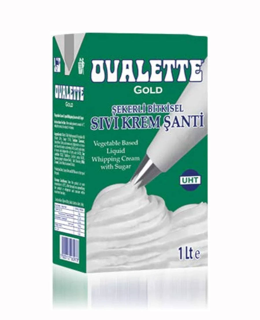 Ovalette Platinum Vegetable Whipping Cream With Sugar 1 Lt