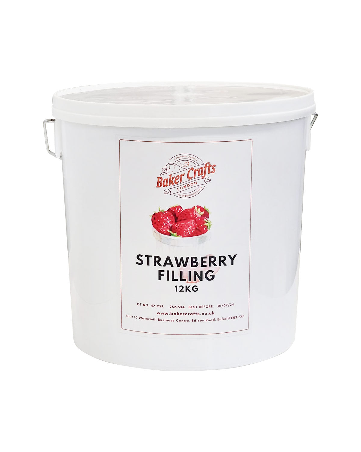 Strawberry Pie Filling 12.5kg