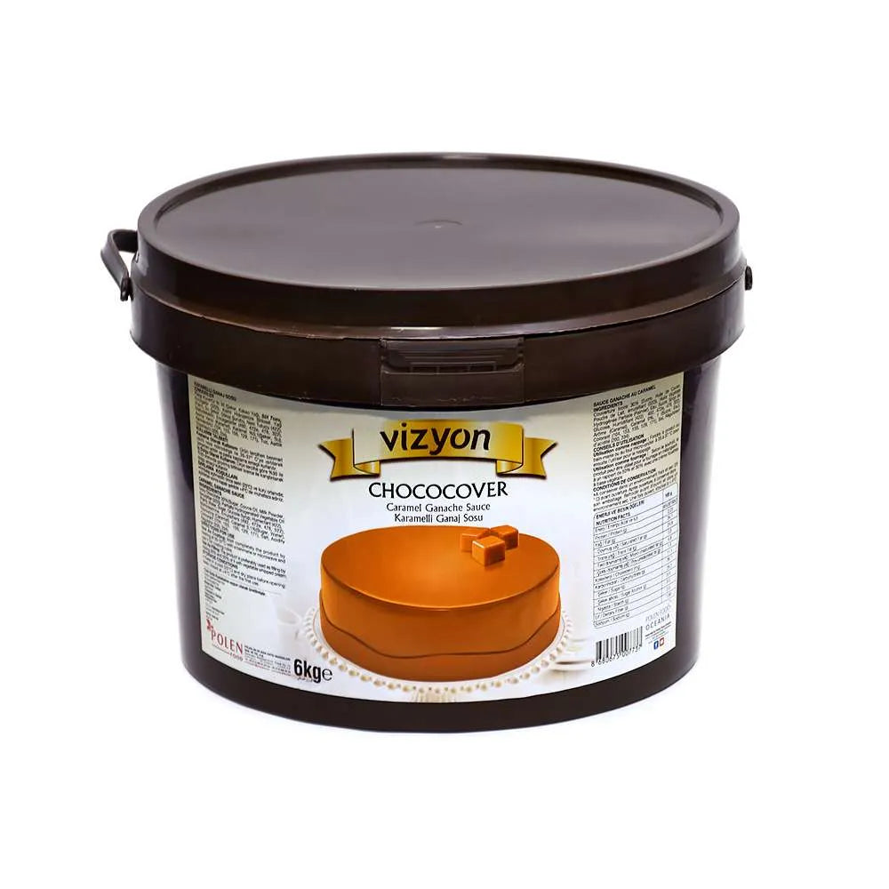 Vizyon Chococover Caramel Ganache Sauce 6kg