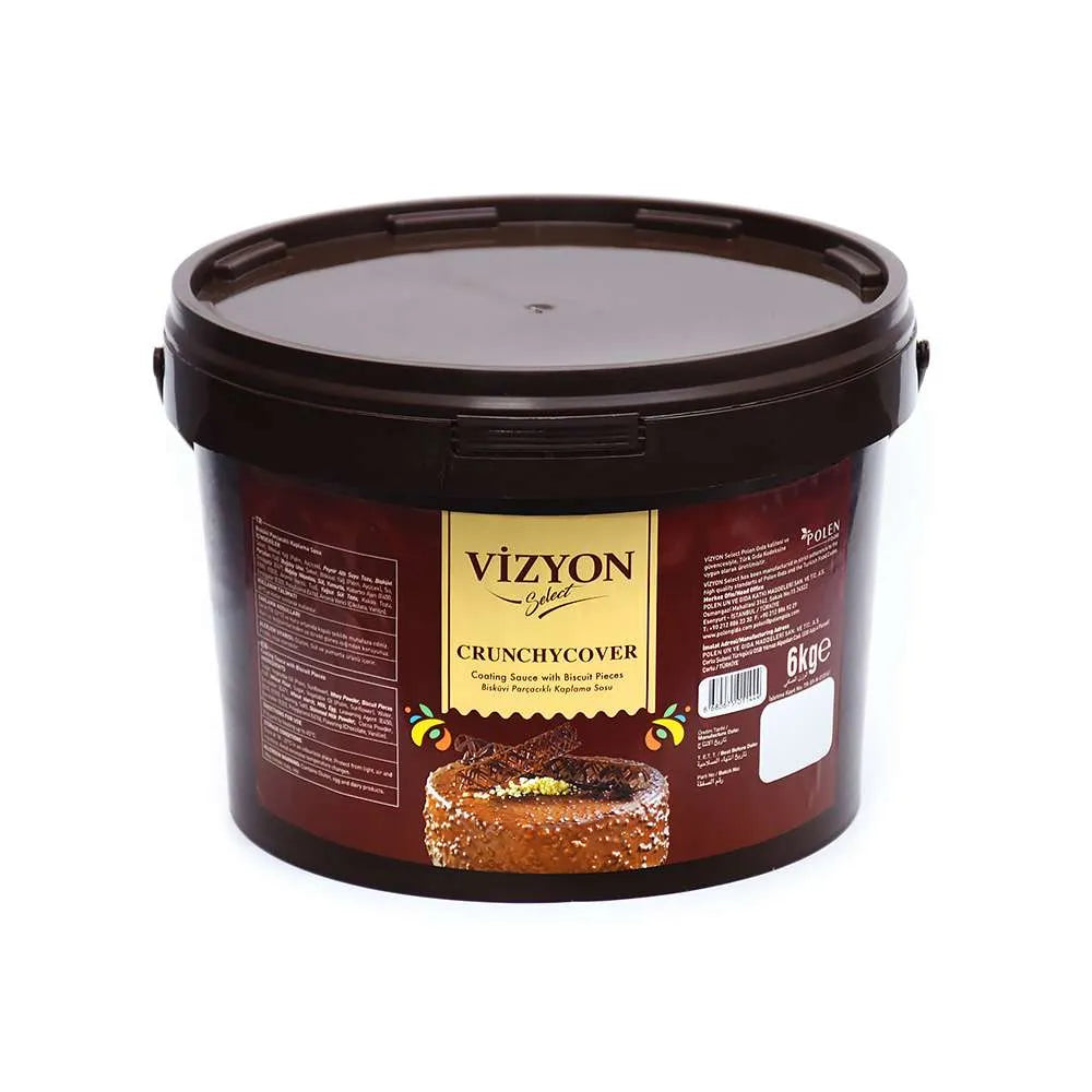 Vizyon Crunchycover Coating Sauce with Biscuit Pieces 6kg