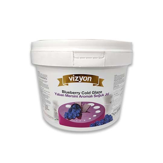 Vizyon Blueberry Flavoured Cold Glaze 7 kg