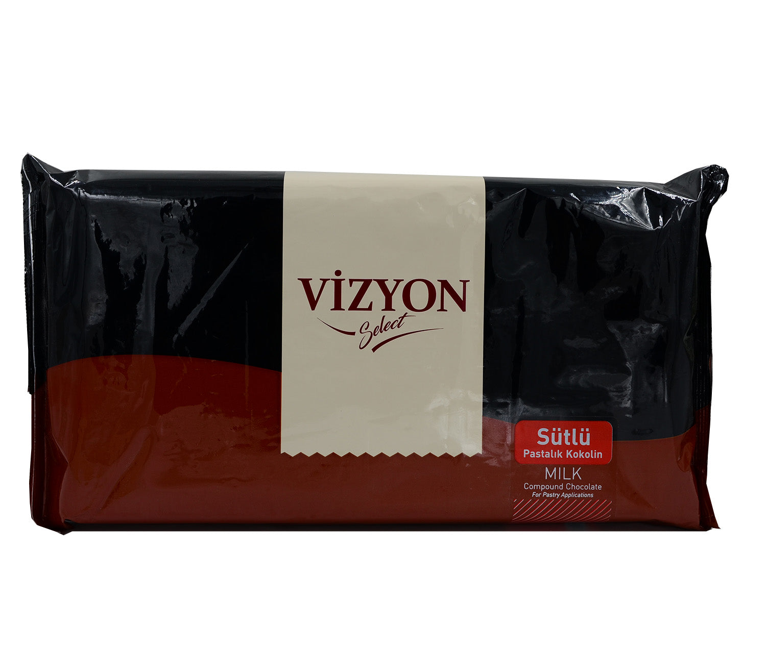 Vizyon Dark Compound Chocolate Block 2.5kg