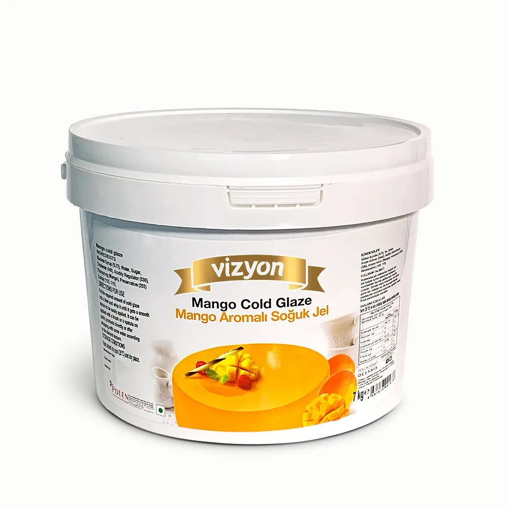 Vizyon Mango Flavoured Cold Glaze 7 kg