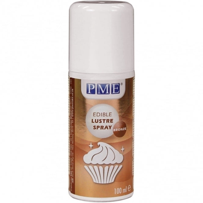 Pme Edible Lustre Spray – Bronze 100ml