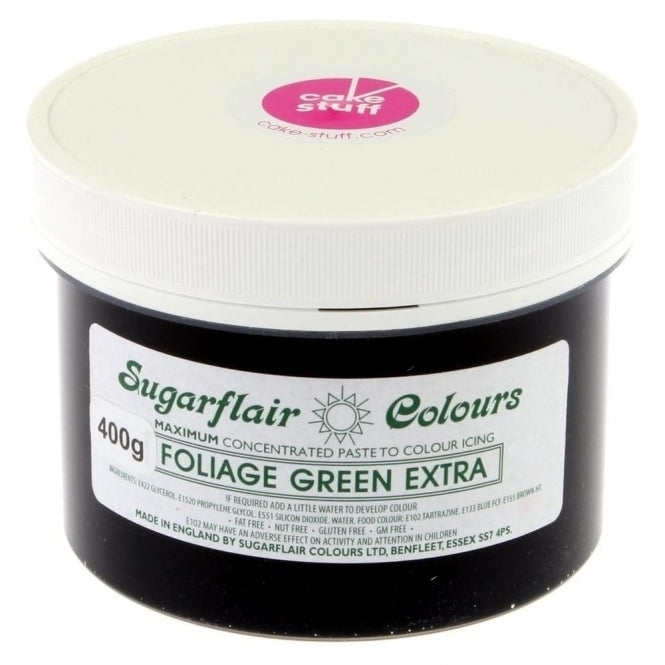 Sugarflair Paste Colour Foliage Green Extra - 400 gr